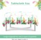121 PCS Luau Hawaiian Party Decorations - Aloha Tropical Party Tableware Supplies Including Plates, Napkins, Cups and Tablecloth for Summer Pool and Tropical Luau Birthday Party Decor Serves for 30
